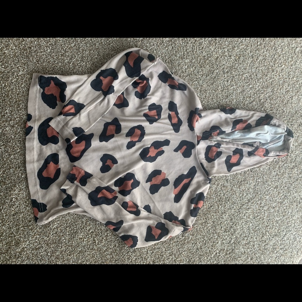 Cheetah hoodie